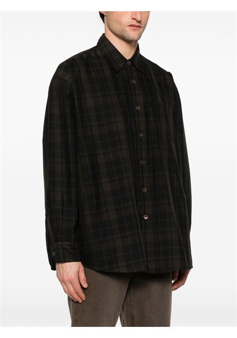 camicia borrowed uomo nera OUR LEGACY | M2252OB